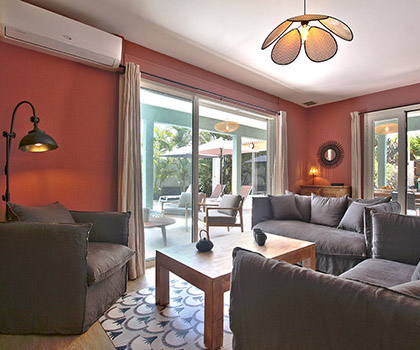 Le coin salon - Villa Kaz Vavang