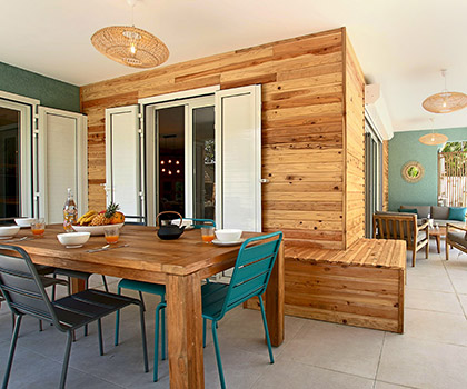 La terrasse extérieur - Villa Kaz Vavang