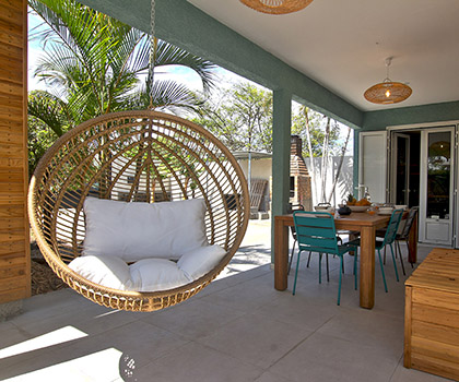 La terrasse extérieur - Villa Kaz Vavang