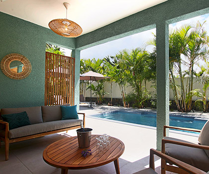 La terrasse extérieur - Villa Kaz Vavang