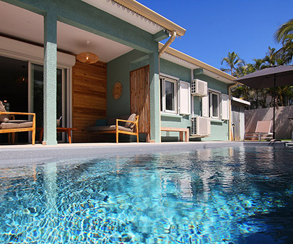 La piscine - Villa Kaz Vavang