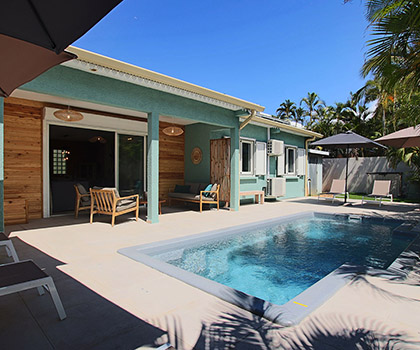 La piscine - Villa Kaz Vavang
