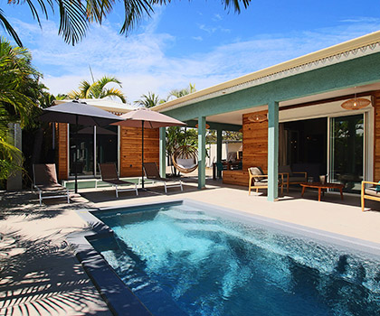 La piscine - Villa Kaz Vavang